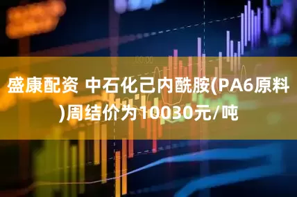 盛康配资 中石化己内酰胺(PA6原料)周结价为10030元/吨