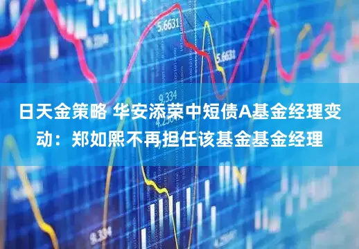日天金策略 华安添荣中短债A基金经理变动：郑如熙不再担任该基金基金经理