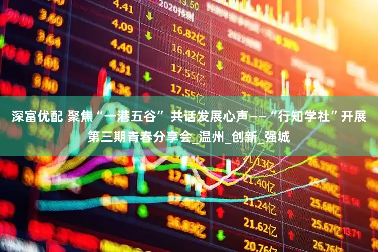 深富优配 聚焦“一港五谷” 共话发展心声——“行知学社”开展第三期青春分享会_温州_创新_强城