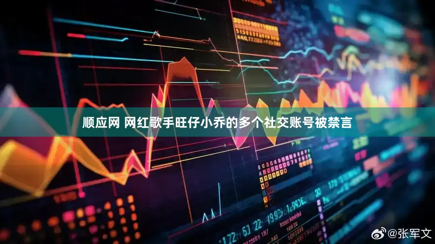 顺应网 网红歌手旺仔小乔的多个社交账号被禁言